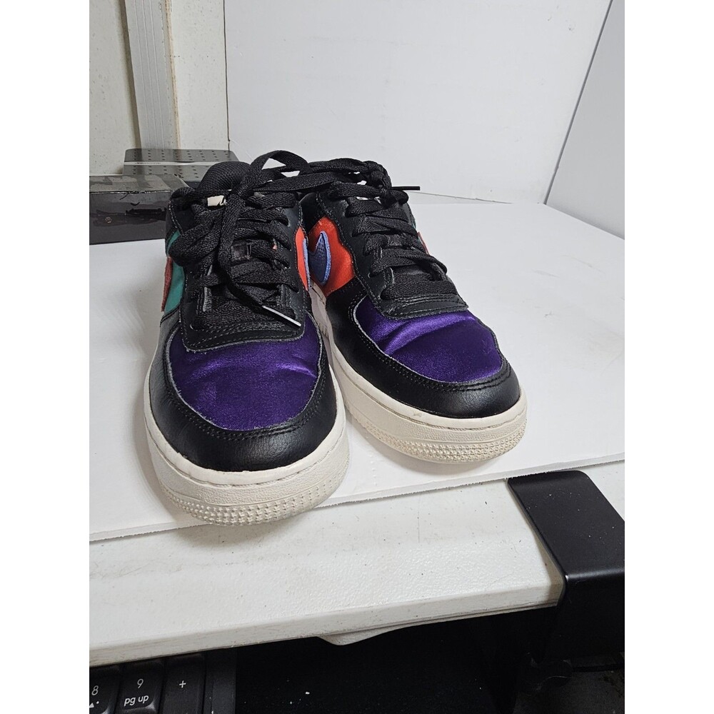 Nike Air Force 1 One Low EMB GS NBA WNBA Multicolor DN4178-001 6.5Y = 8 Women's - Picture 12 of 13